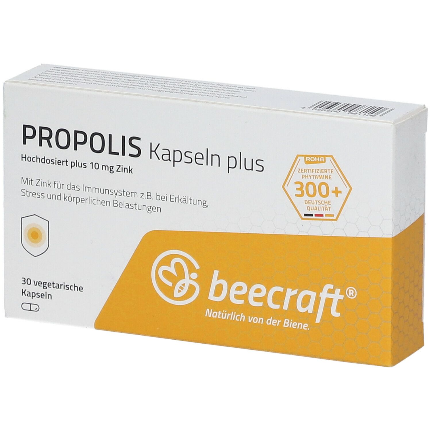 BEECRAFT® propolis capsules plus high dose