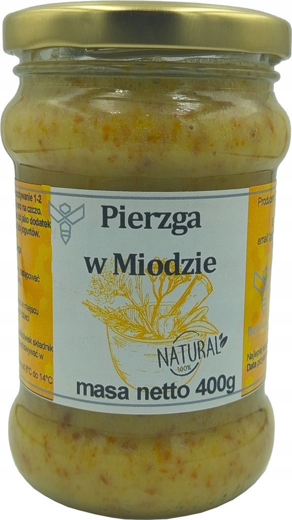 BeeMedical | Bienenbrot in Honig - 400 g - Unterstützung des Immunsystems - 100% natürlich