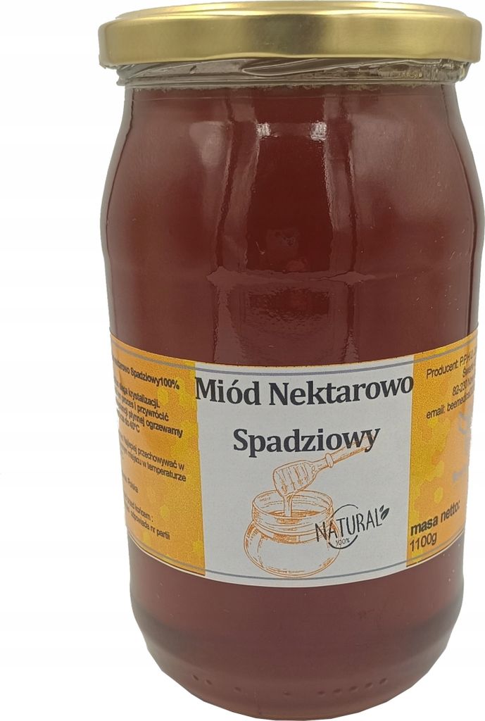 BeeMedical | Honigtauhonig - 1,1 kg - mit Nektar von Beeren - Natürlich und gesundheitsfördernd
