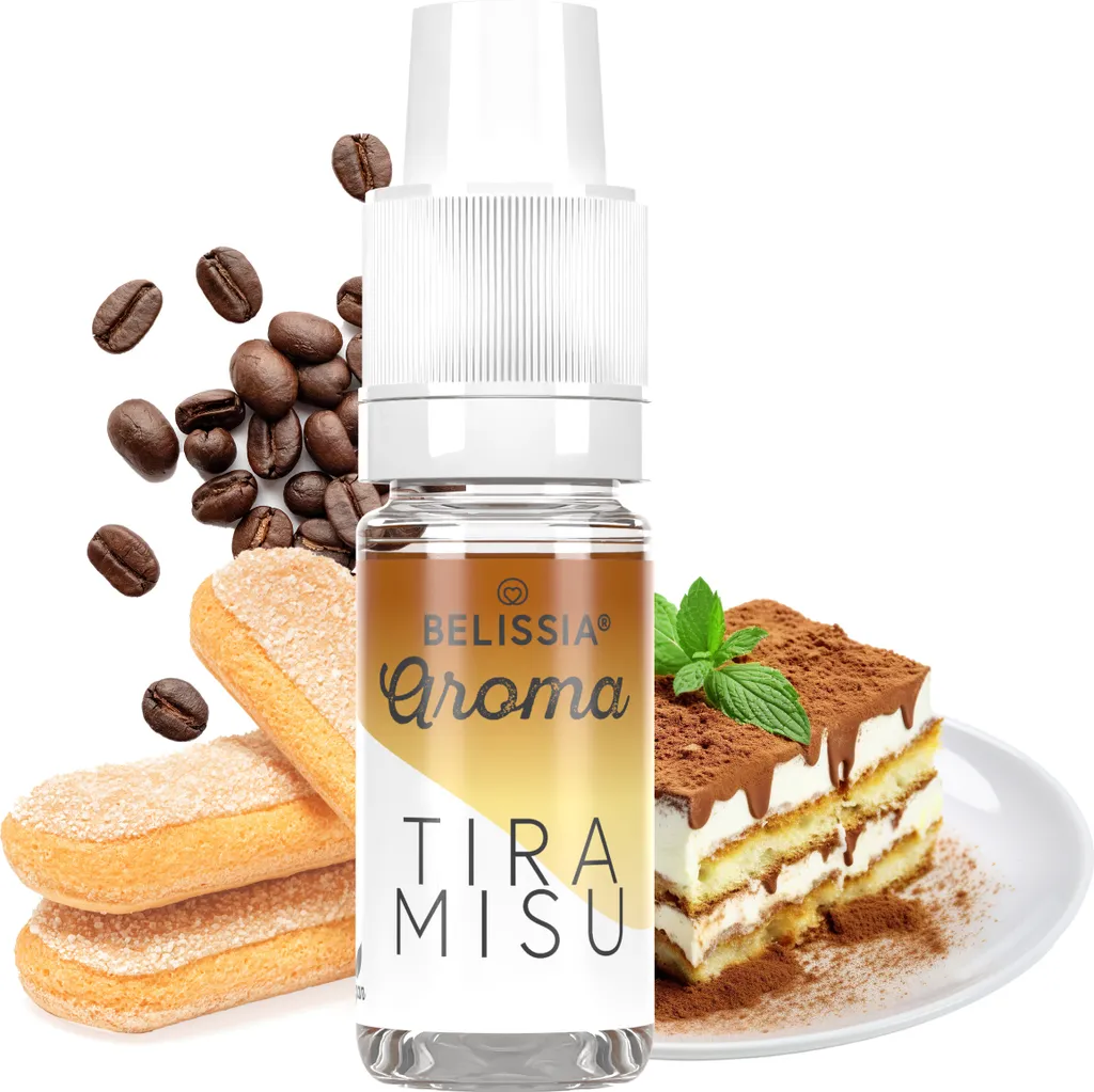 Belissia Food Flavoring - Tiramisu - High Dose Food Flavoring 10ml