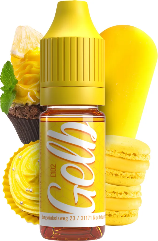 Belissia Food Coloring Yellow - 10ml liquid & highly concentrated - Food-safe food coloring for baking, cooking, fondant & DIY - vegan