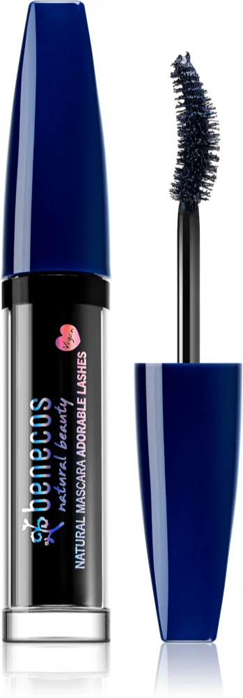 Benecos Natural Beauty volume mascara for curled eyelashes with vitamin E