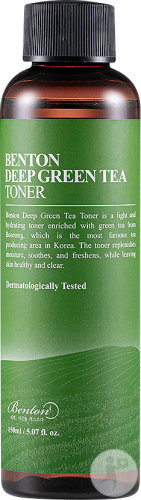Benton Deep Green Tea Toner Bottle 150ml
