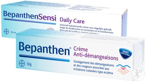 Bepanthen Anti-Itch Cream Tube 50g + Bepanthen Sensi Daily Care Cream Tube 150ml