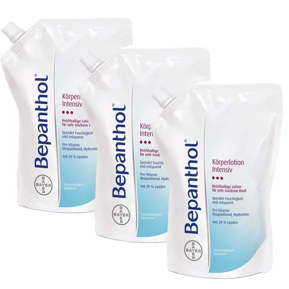 Bepanthol® intensive body lotion for very dry skin refill bag