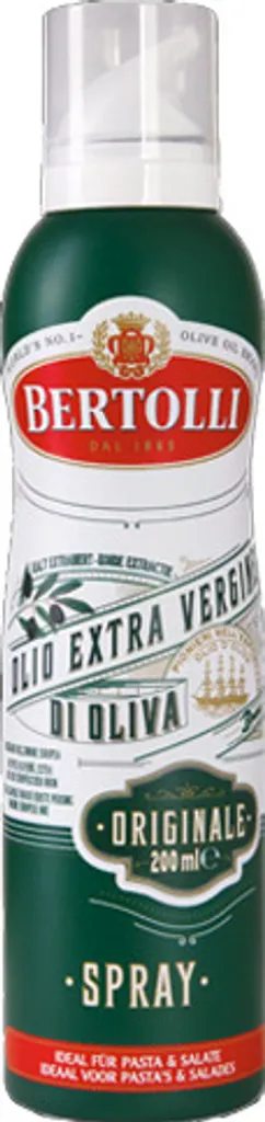 Bertolli Originale Natives Olivenöl Spray für Salat oder Pasta 200ml