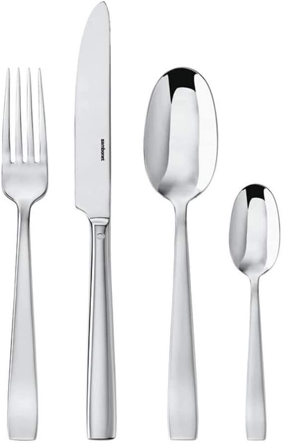 Rosenthal Sambonet Sambonet 62512-81 Cutlery Set Flat Stainless Steel 18/10 Set of 24