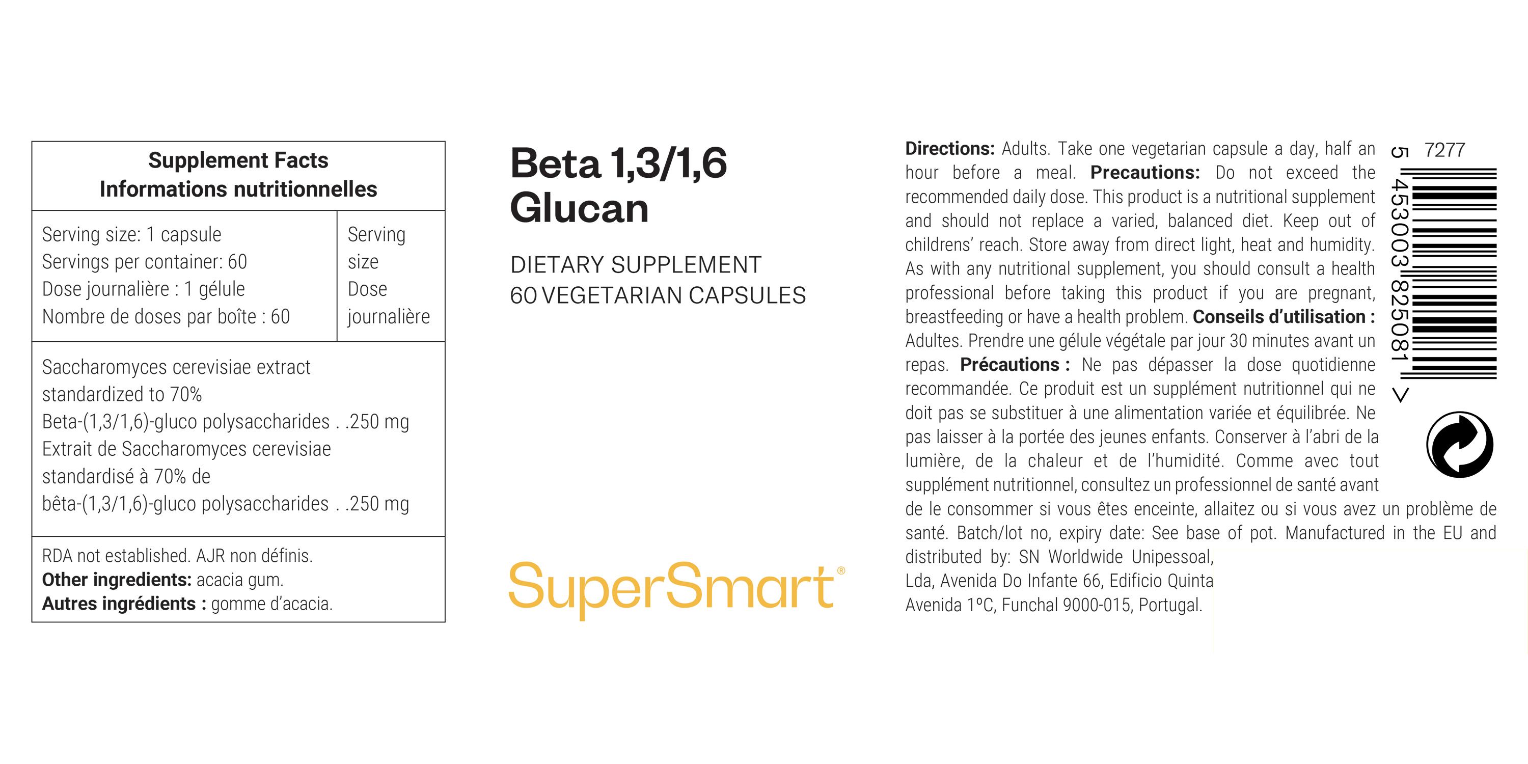 Beta-1,3/1,6-Glucan - SuperSmart