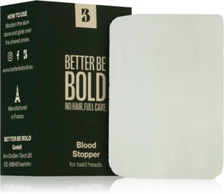 Better Be Bold Best Face Scenario Alum Stone for Treating Shaving Injuries for Men