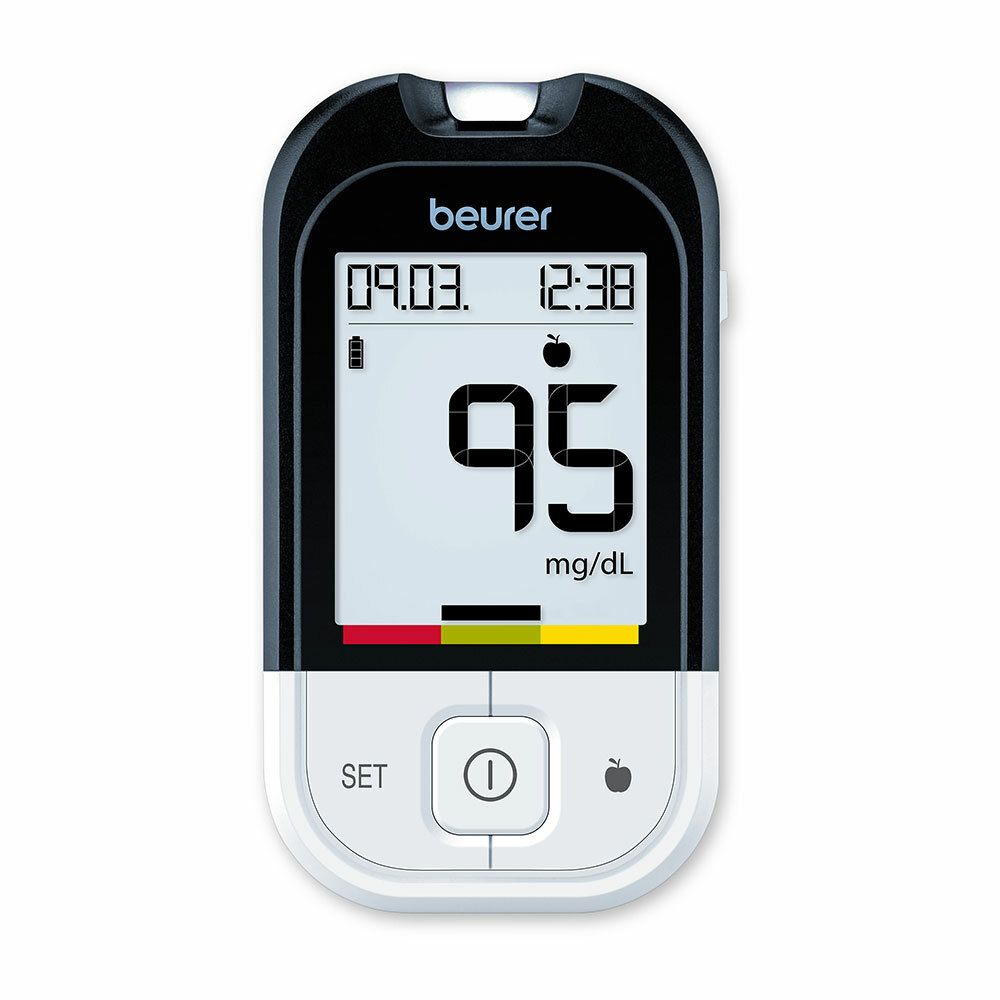 Beurer GL44 blood sugar measuring device MG/DL