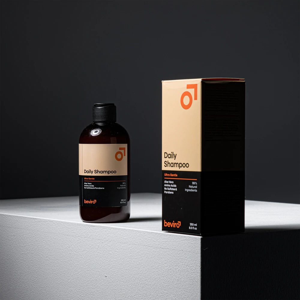 Beviro Daily Shampoo Ultra Gentle Shampoo for men with aloe vera