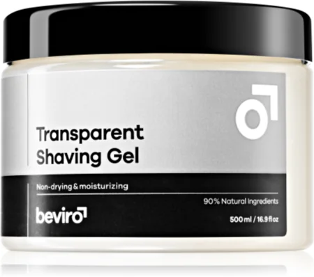 Beviro Transparent Shaving Gel Shaving gel for men