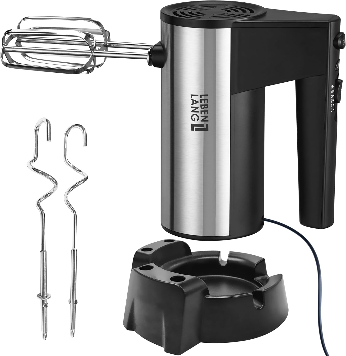 LEBENLANG Hand Mixer Hand Mixer, 5 Levels & Turbo Includes Stand Holder, Hand Mixer, Mixer, Mixer, Kitchen, Mikser Electric Hand Mixer, Kitchen Appliances, Hand Mixer, Kitchen