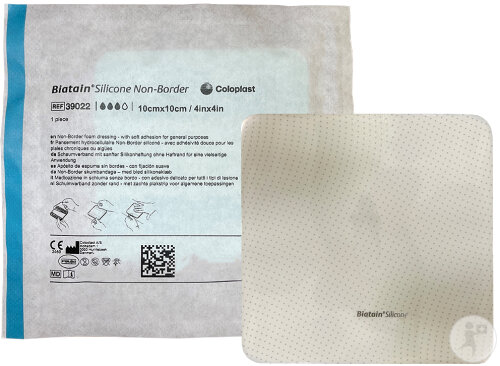 Biatain Silicone Non-Border 10Cmx10Cm 10 39022
