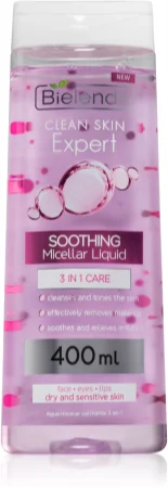 Bielenda Expert Pure Skin Soothing Micellar Cleansing Water 3in1