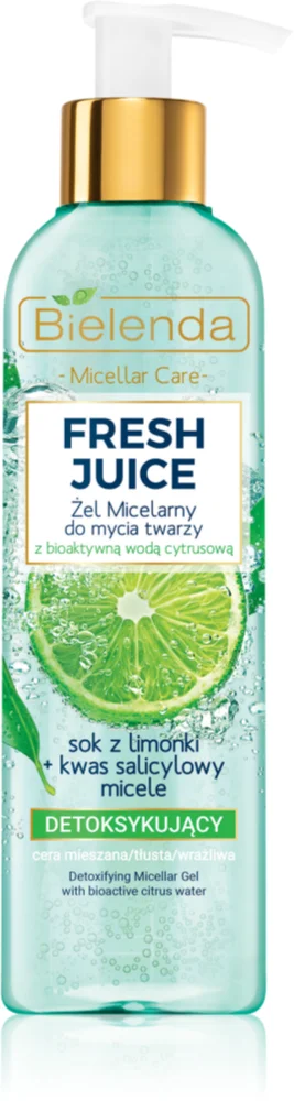 Bielenda Fresh Juice Lime micellar cleansing gel