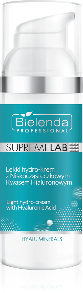 Bielenda Professional Supremelab Hyalu Minerals moisturizing gel-cream for dry skin