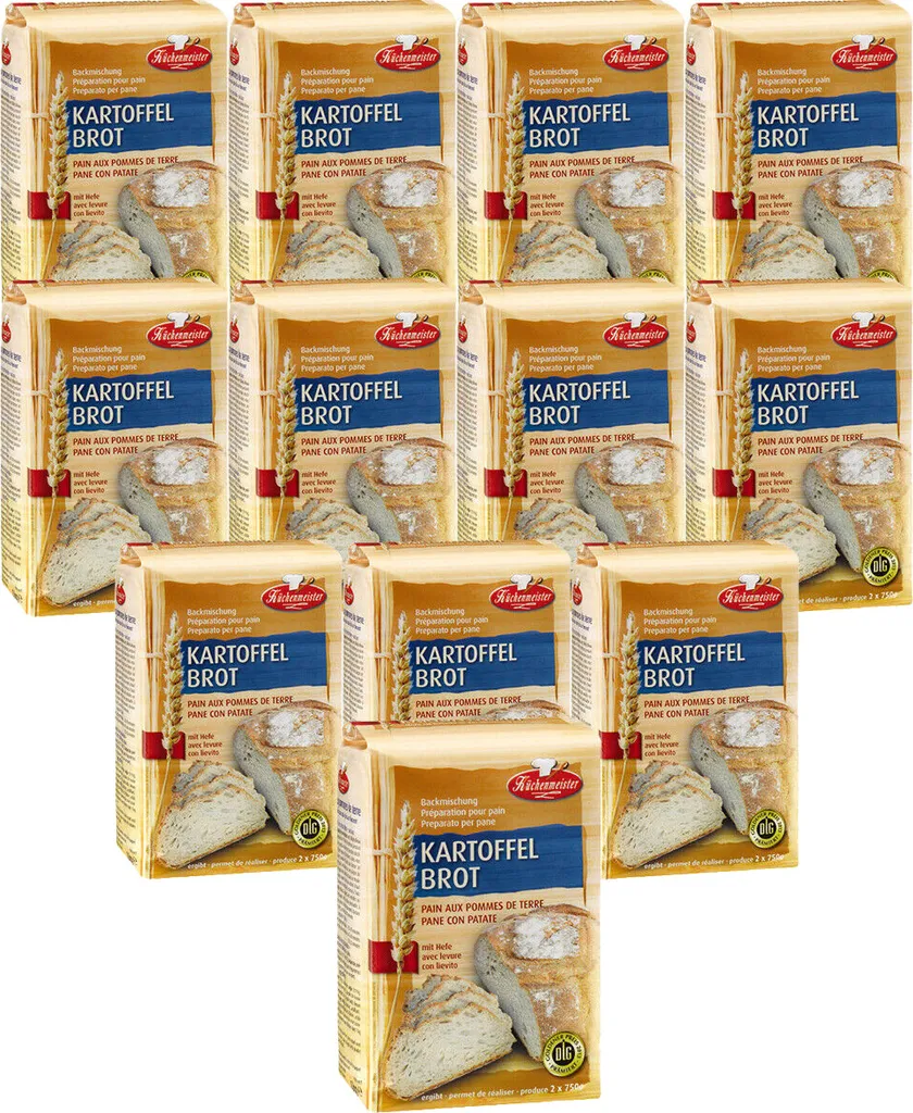 BIELMEIER Bread Mix Potato Bread 12 pieces á 1000 g Küchenmeister