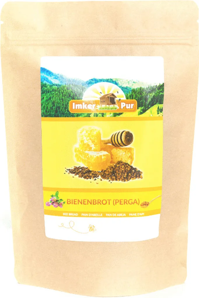 Bienenbrot / Perga von ImkerPur, 100 g, komplett rückstandsfrei und ohne Zusätze