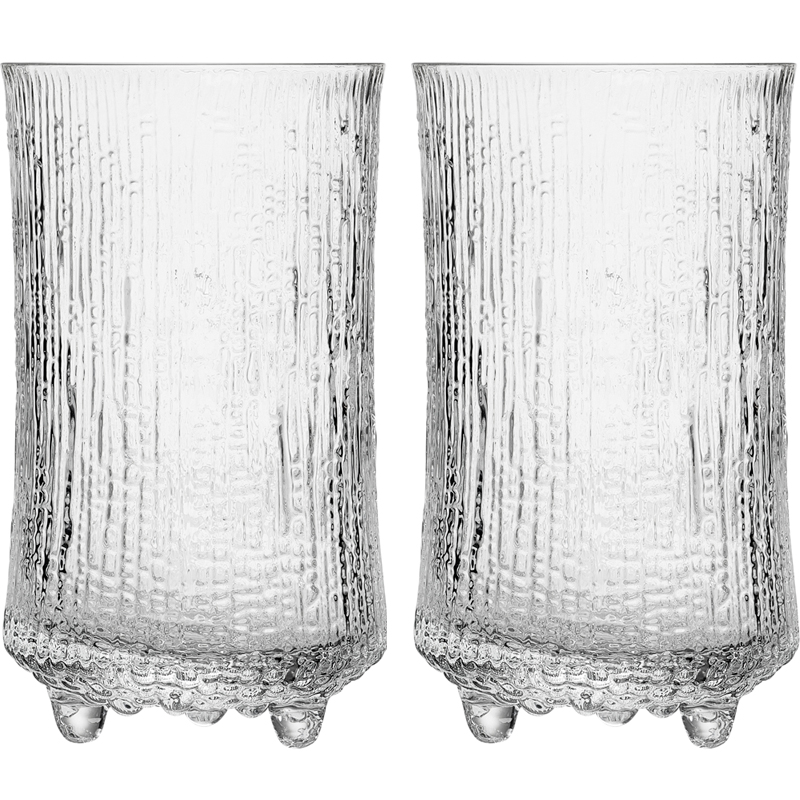 Beer glass - 600 ml - Clear - 2 pieces Ultima Thule Iittala