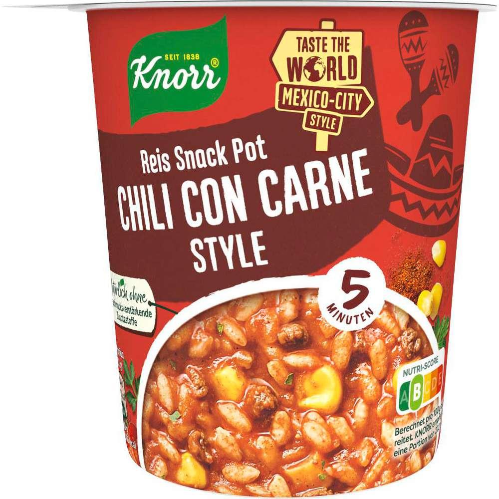 Big Pot Pasta Snack Chili Con Carne