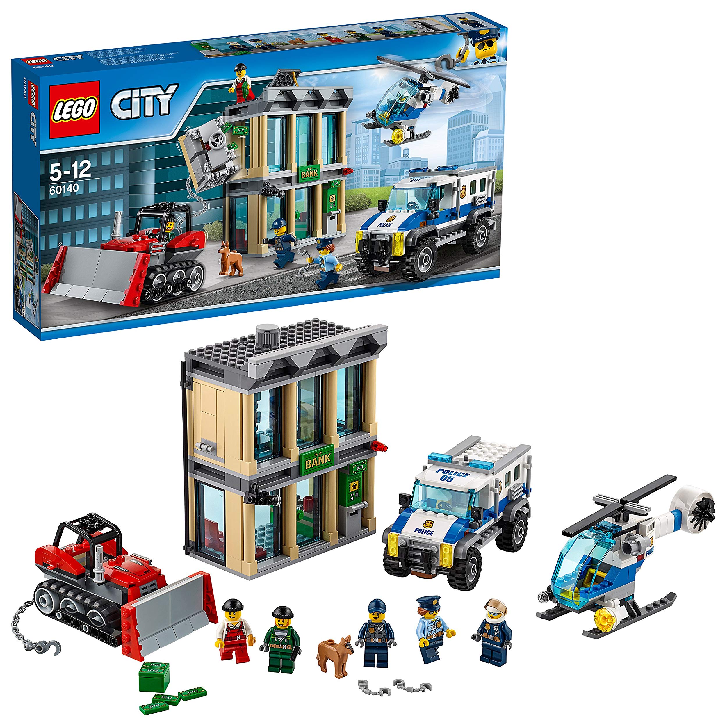 Lego Big With Bulldozer Construction Toy