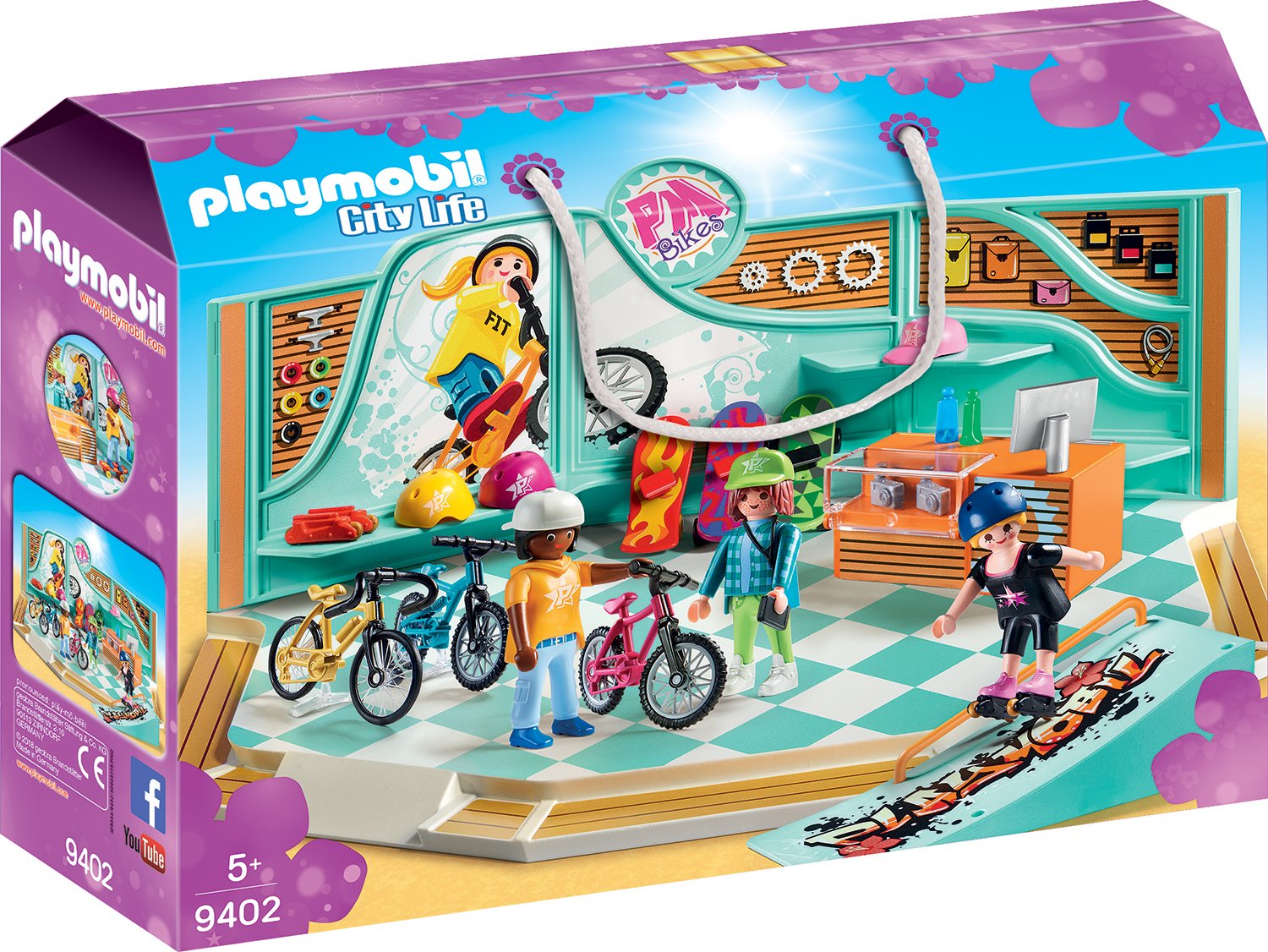 Playmobil Bike Skate Shop