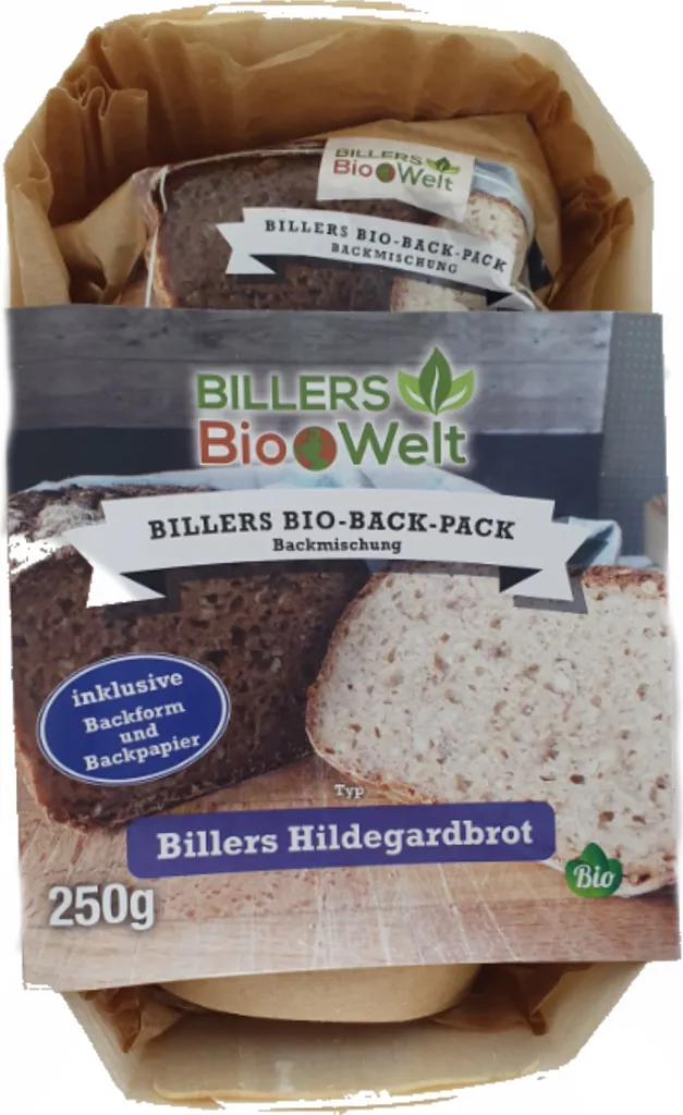 BillersBackpack Hildegard Bread Baking Mix Crispy 250g