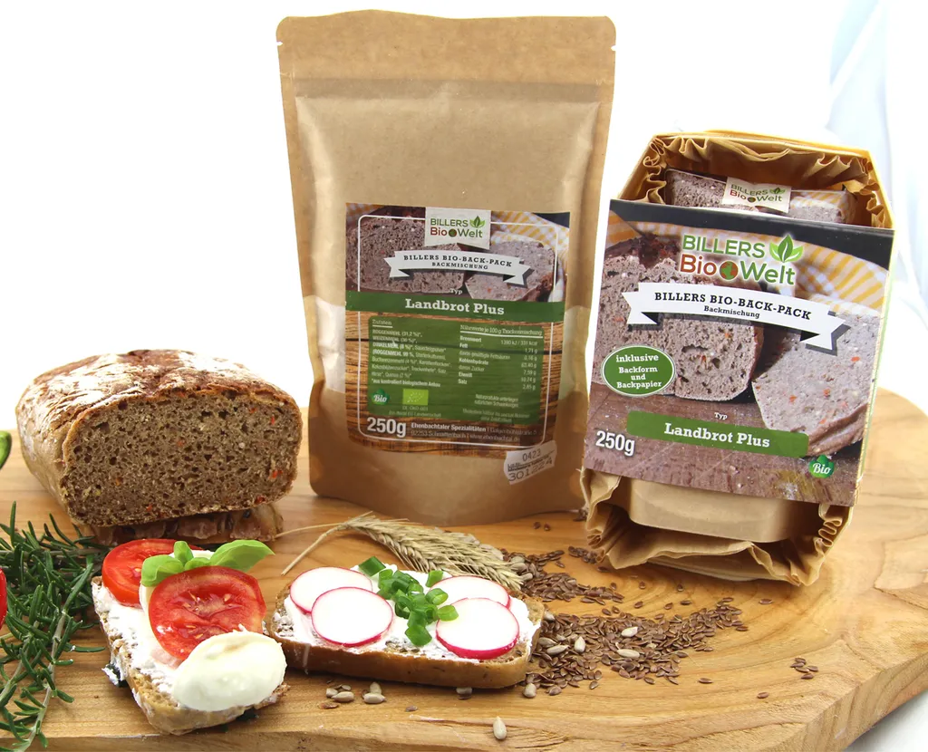 BillersBackpack type bread country bread plus baking mix 250g