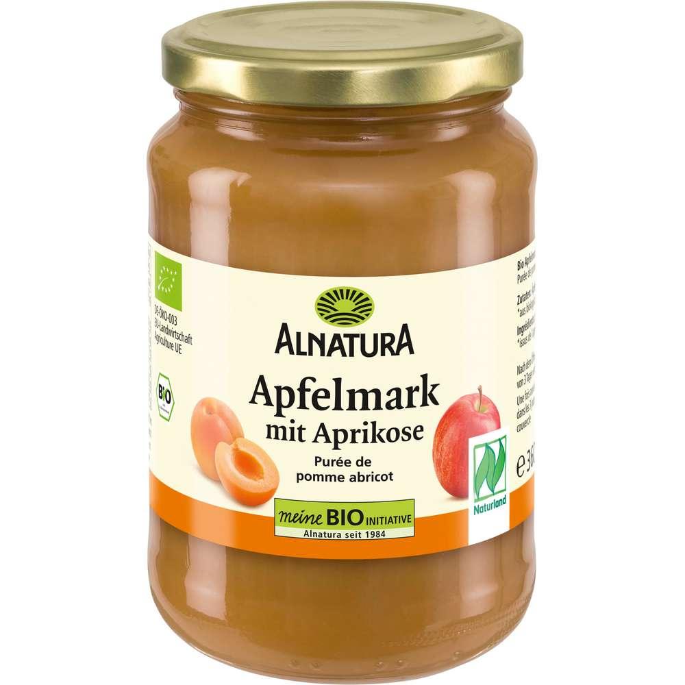 Organic apple puree with apricot