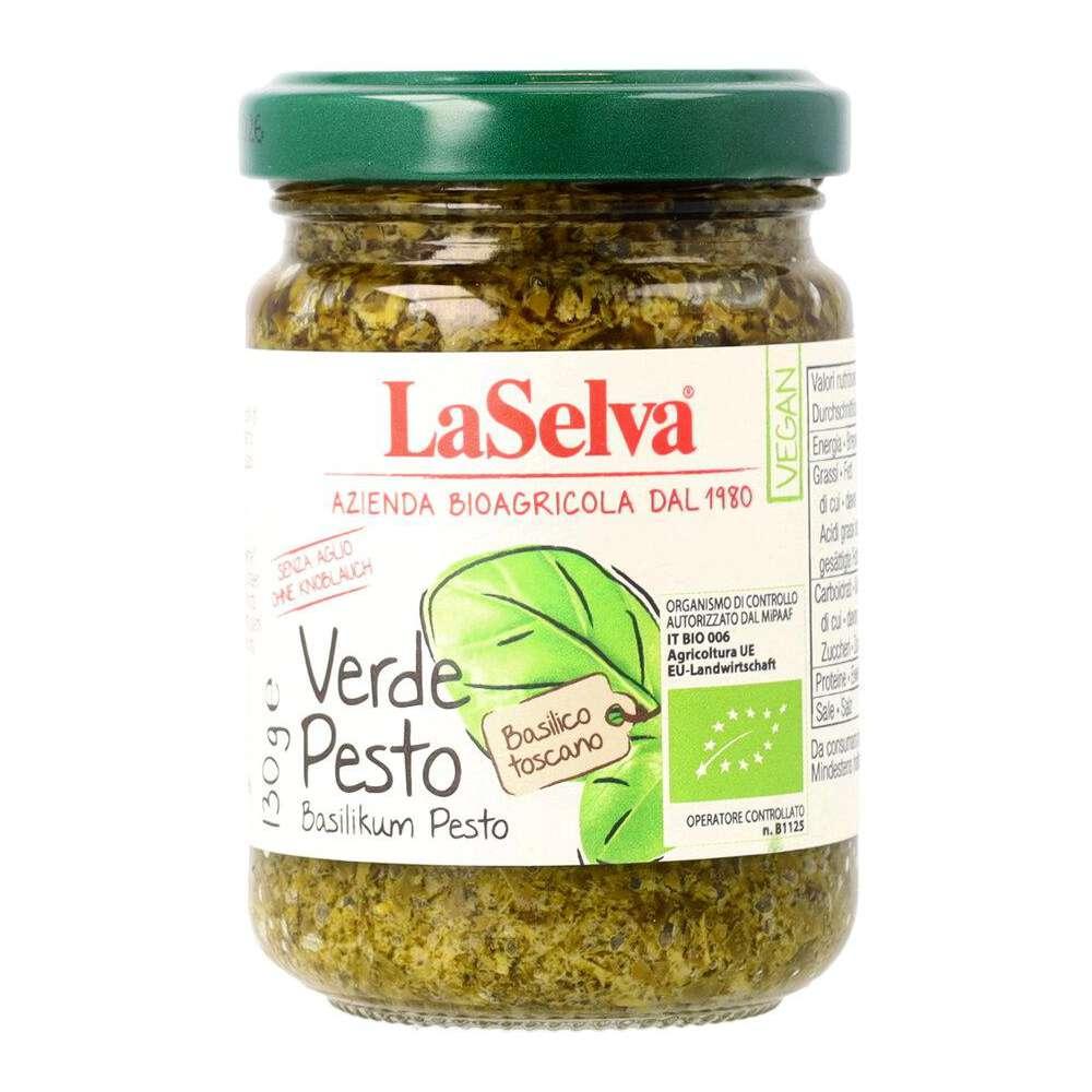 Organic basil pesto, without garlic, vegan