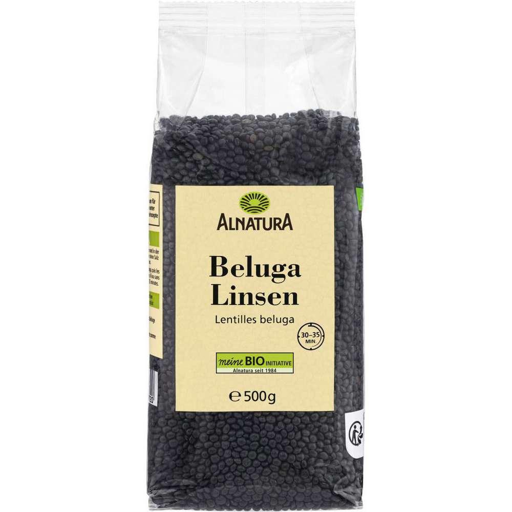 Organic beluga lentils