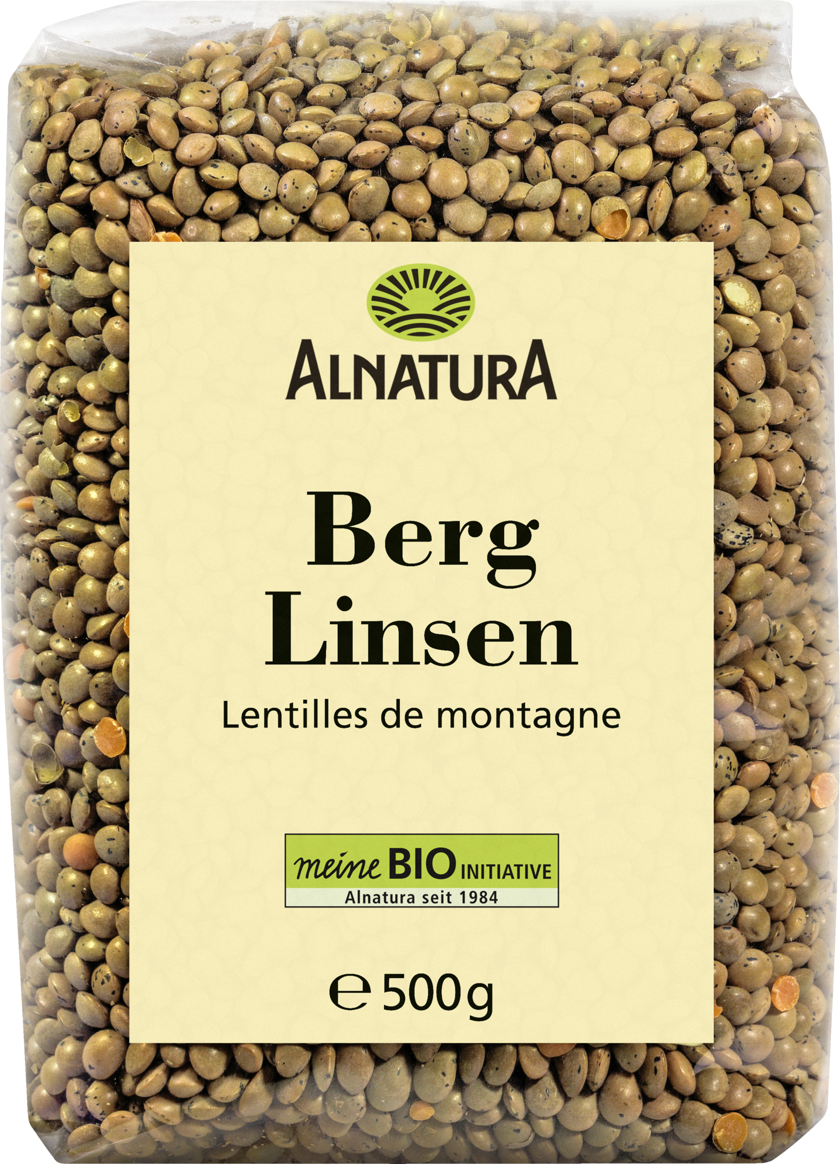 Alnatura Organic mountain lentils