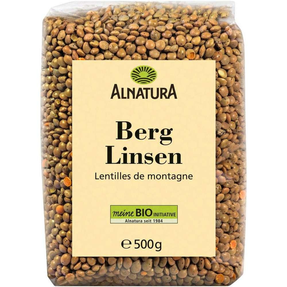 Organic mountain lentils