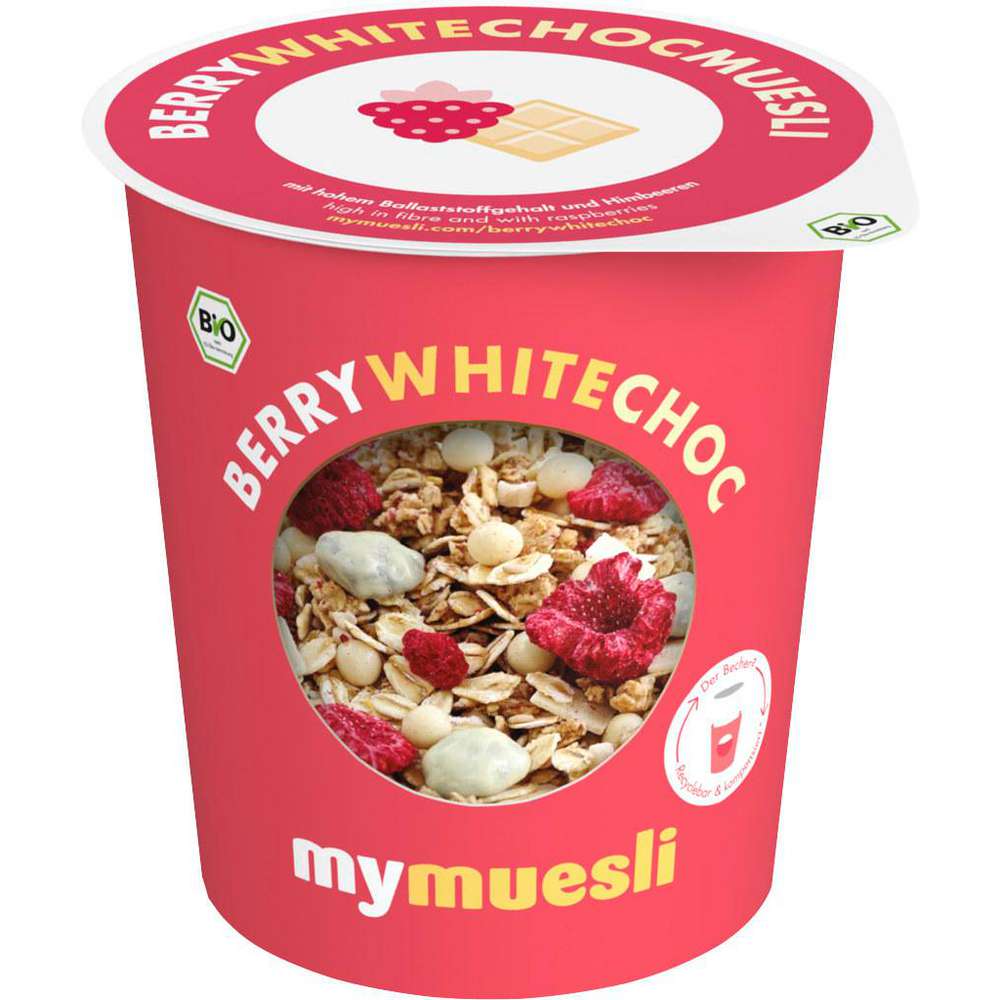 Organic Berry White Choc Muesli