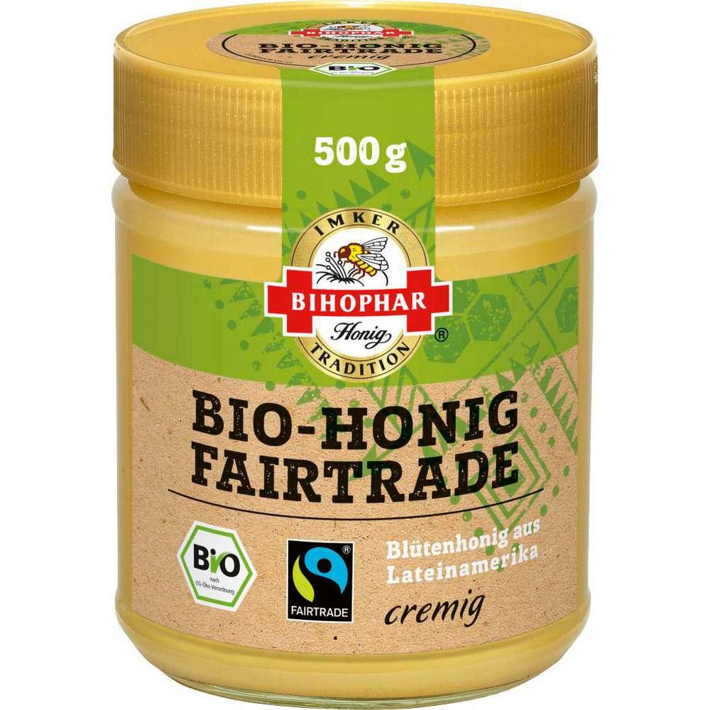 Organic blossom honey Fairtrade, creamy