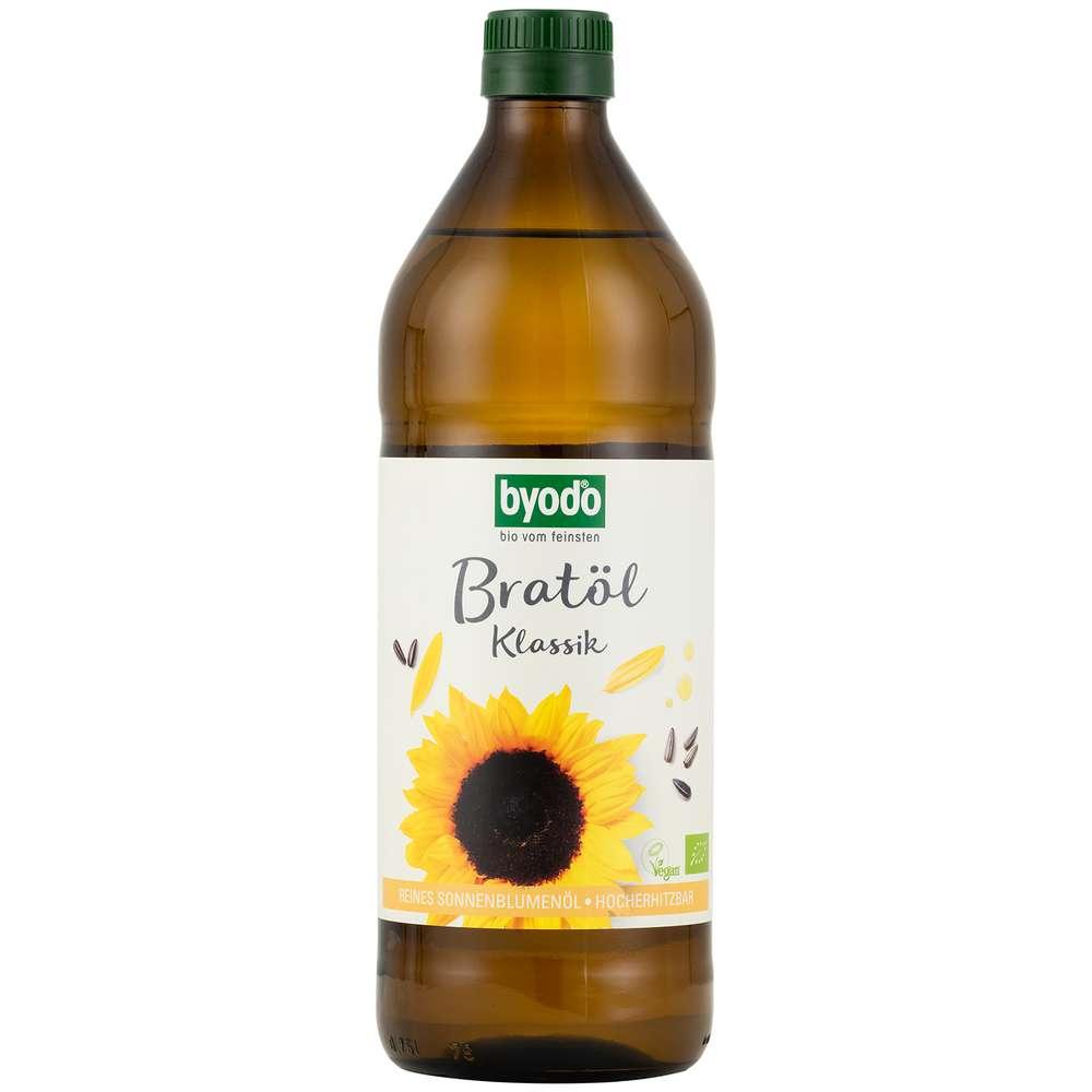 Organic frying oil classic, made from sunflowers