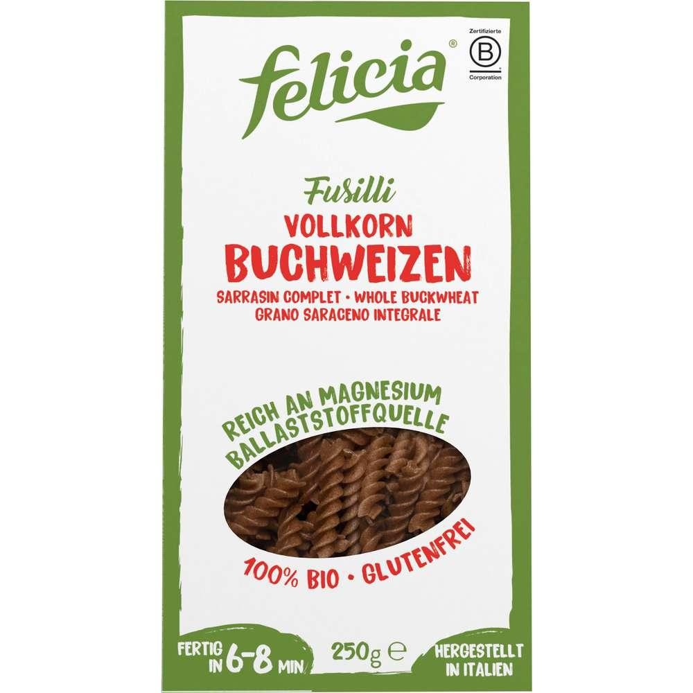 Organic buckwheat fusilli whole grain, gluten-free