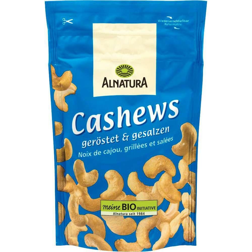 Organic cashews roasted & salted