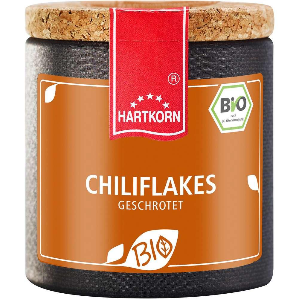 Organic chili flakes, crushed