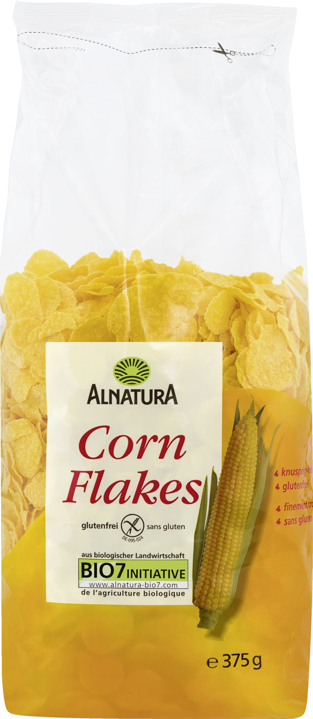 Organic cornflakes