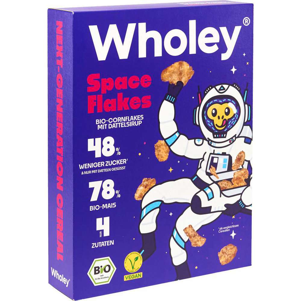 Organic cornflakes with date syrup Space Flakes