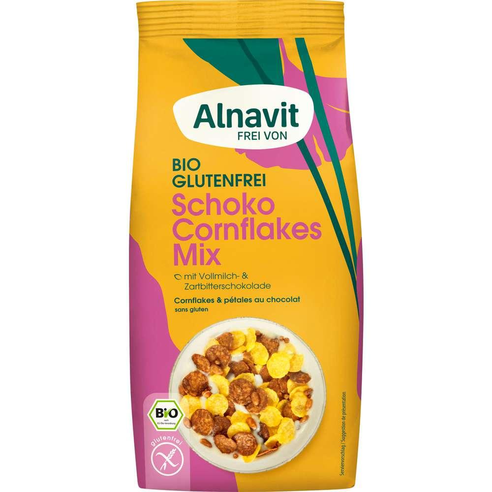 Organic cornflakes, chocolate mix