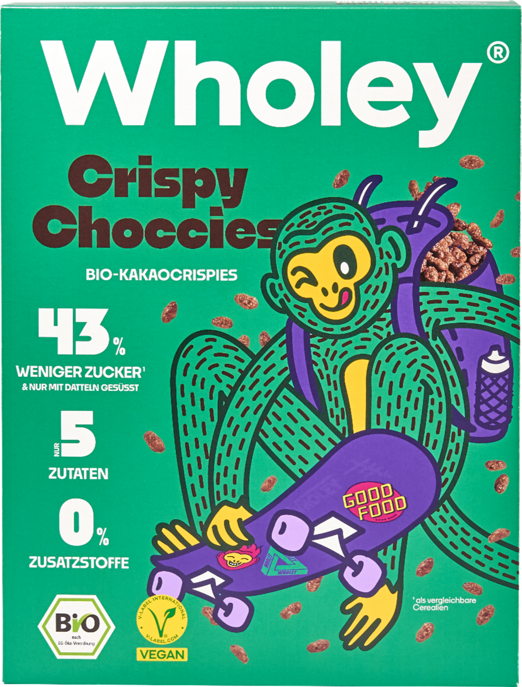 Wholey Organic Crispy Choccies Cereals