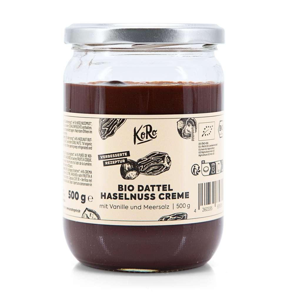 Organic Date Hazelnut Cream, with Vanilla & Sea Salt