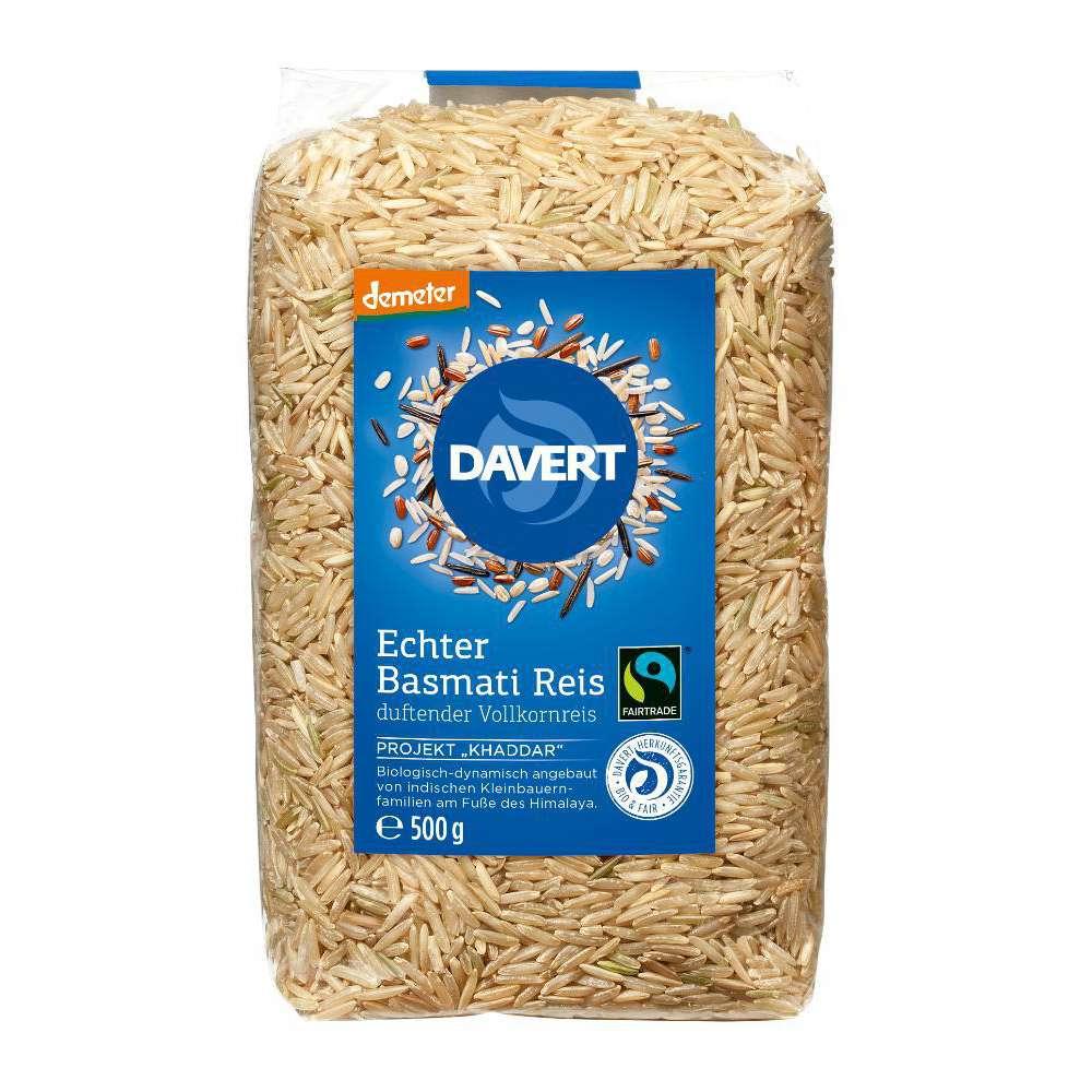 Organic Demeter Basmati rice brown