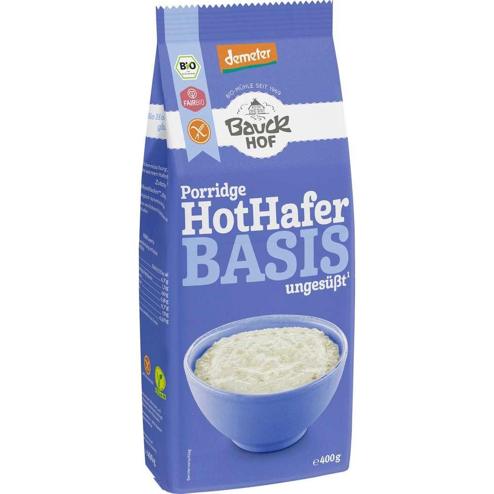 Organic Demeter porridge hot oats, base