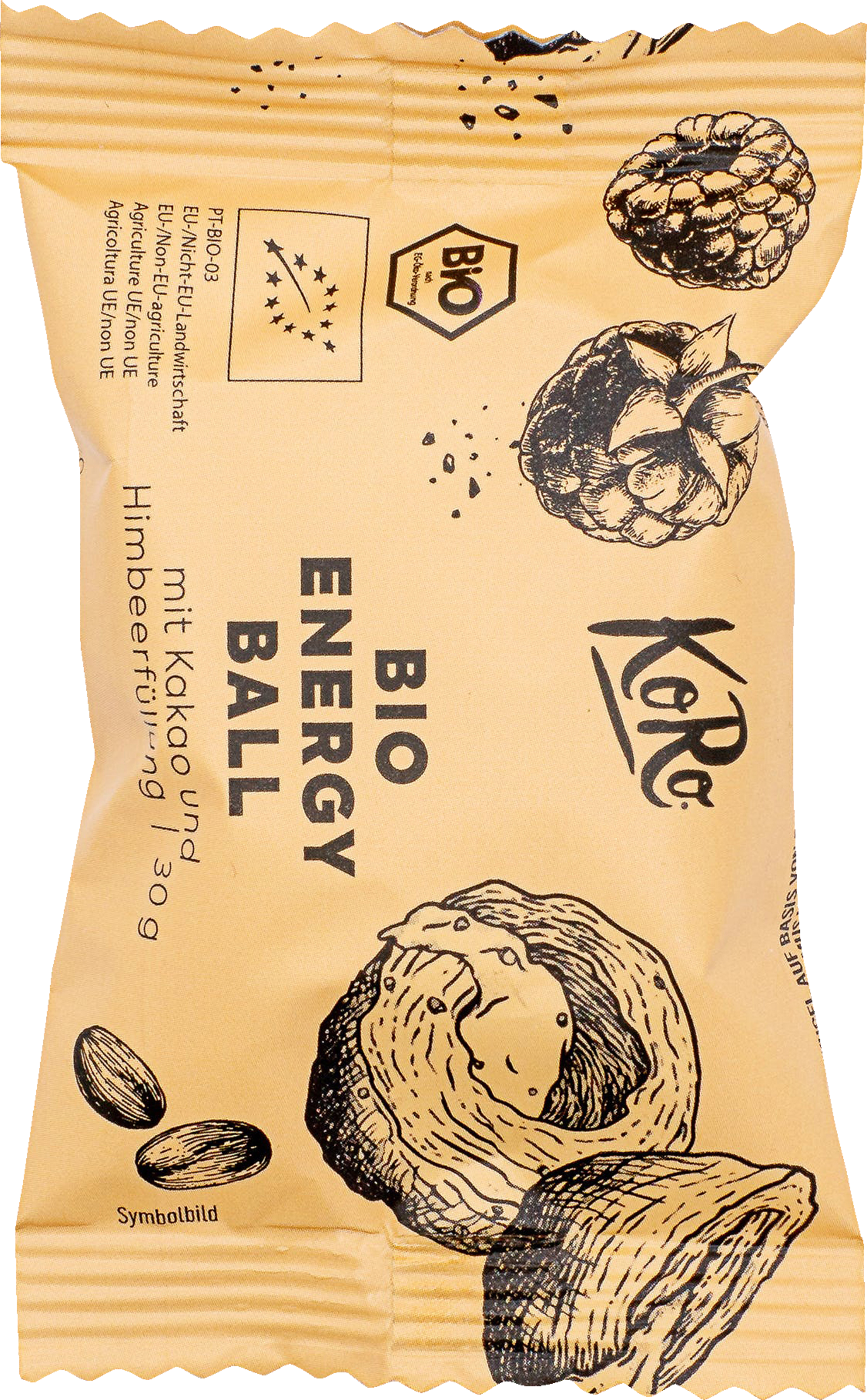 KoRo Bio Energy Ball cocoa and raspberry fulfillment