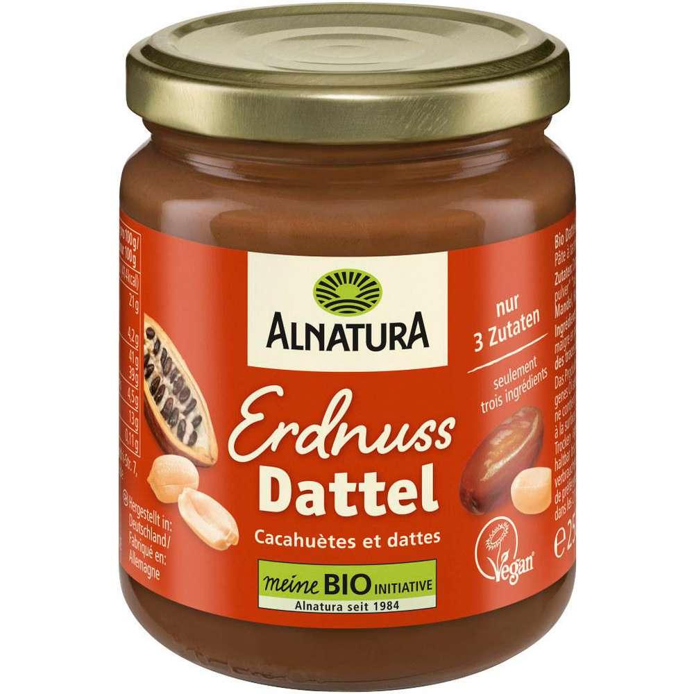 Organic peanut-date-cocoa cream