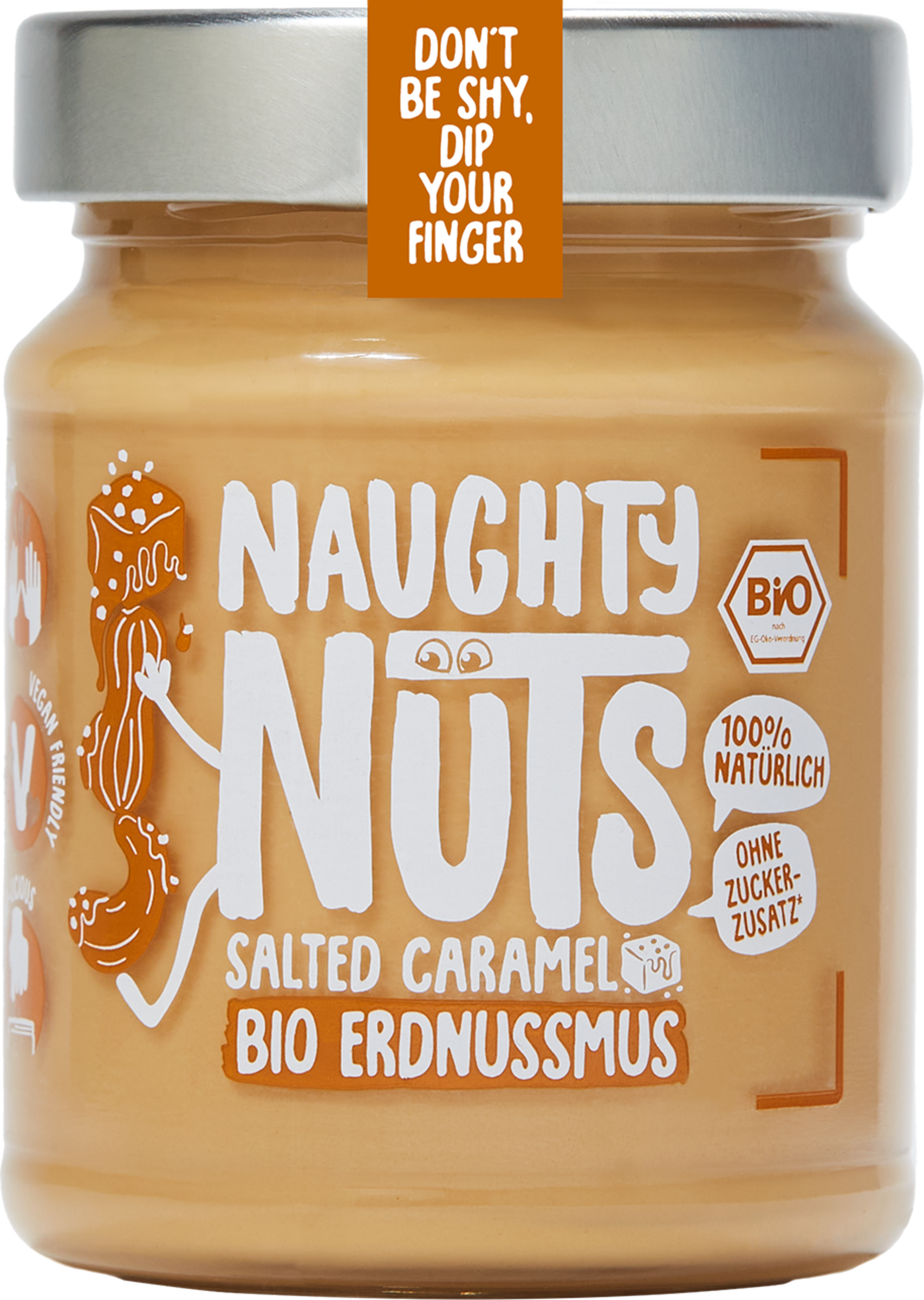 Naughty Nuts Organic salted caramel peanut butter